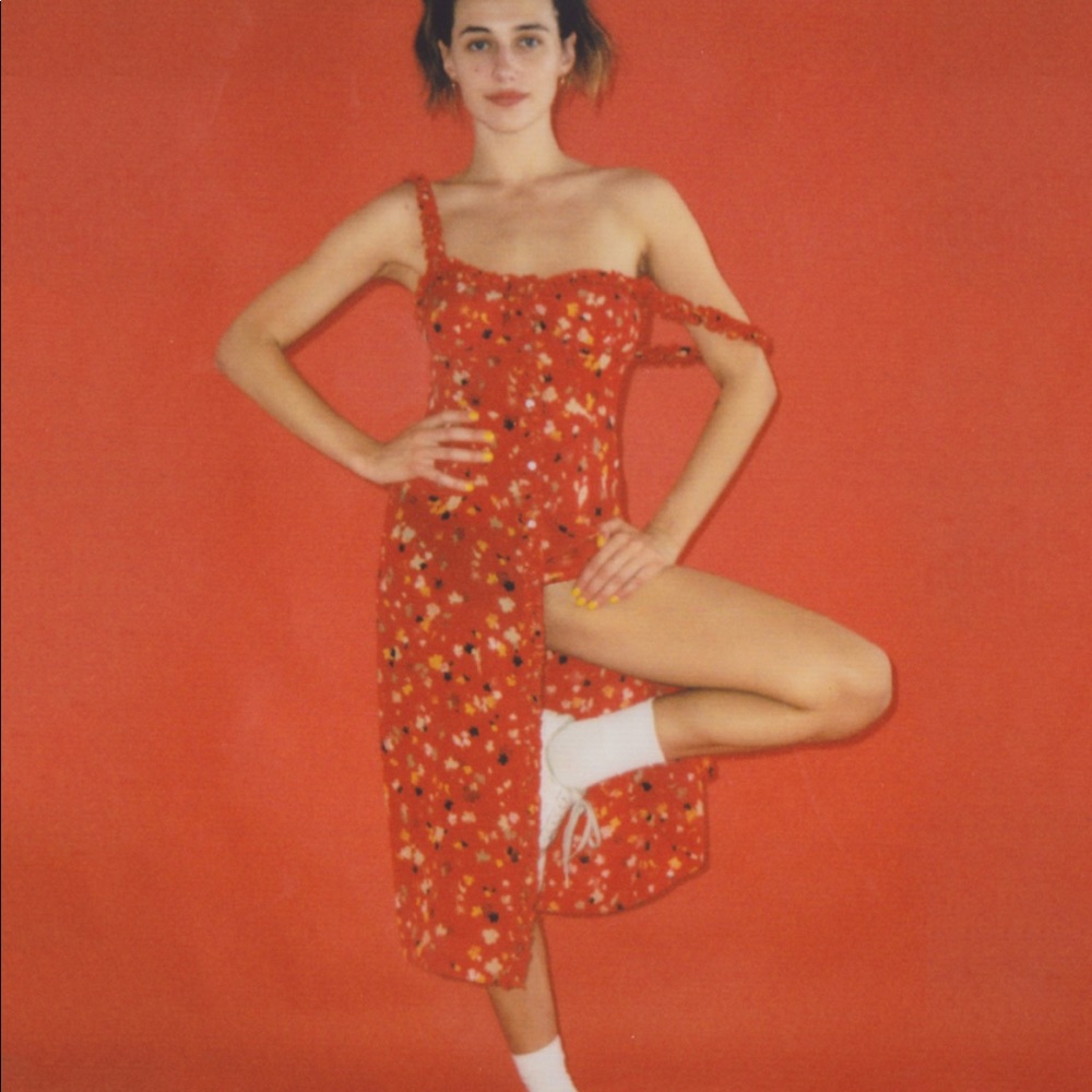 Réalisation Par Juliet Dress in Rouge Fleur